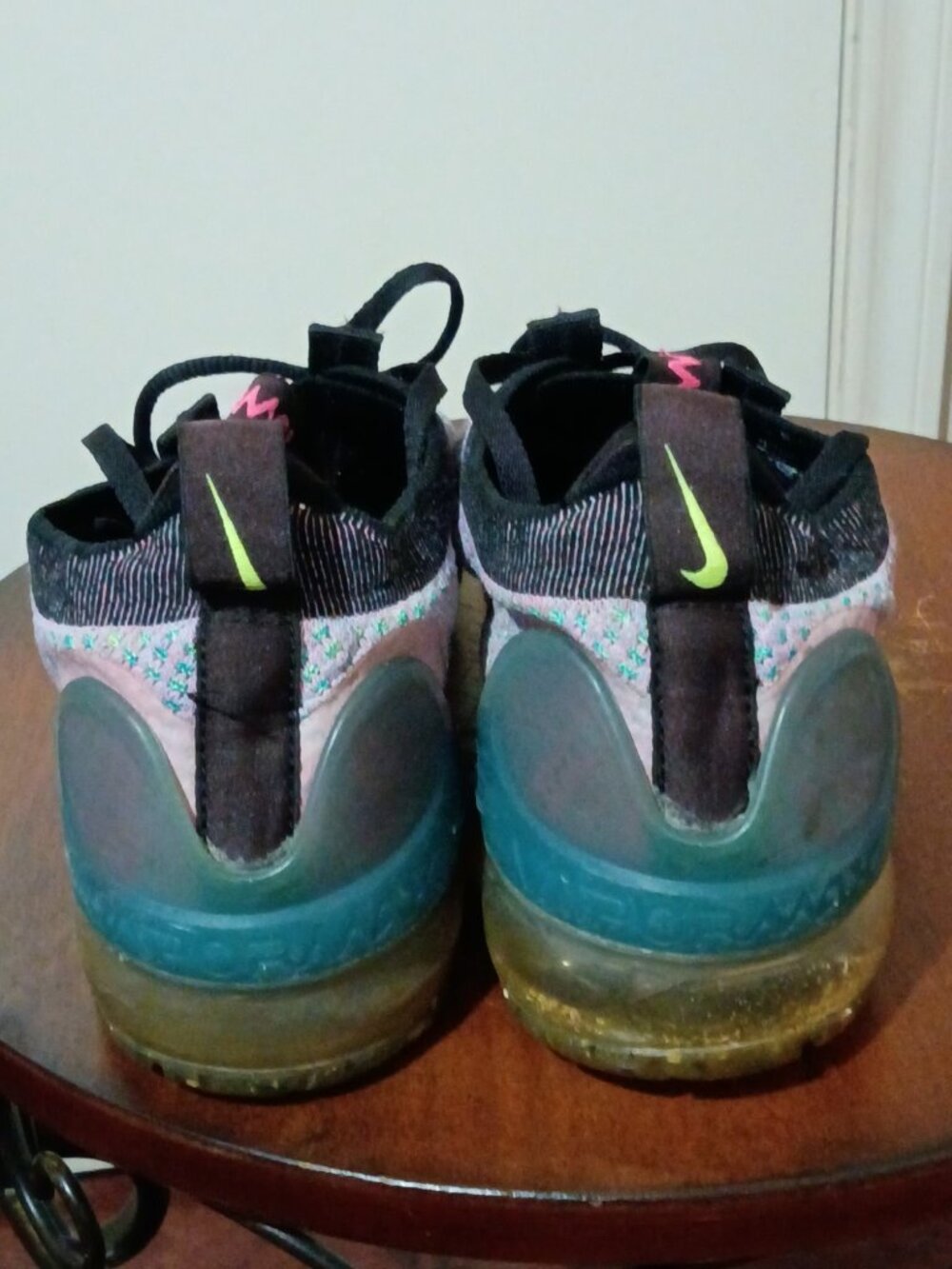 Nike Air Vapormax 2021 Flyknit Next Nature Women's Size 9.5 Shoes DX3369-600 - Picture 10 of 14